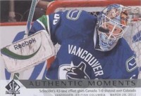 2012-13 SP Authentic - Cory Schneider #179
