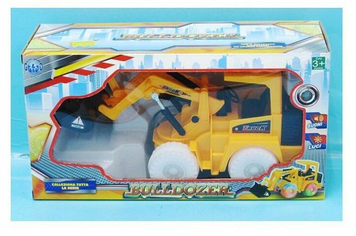 Bulldozer Con Luci E Suoni Giocattolo Gioco Bambini sar