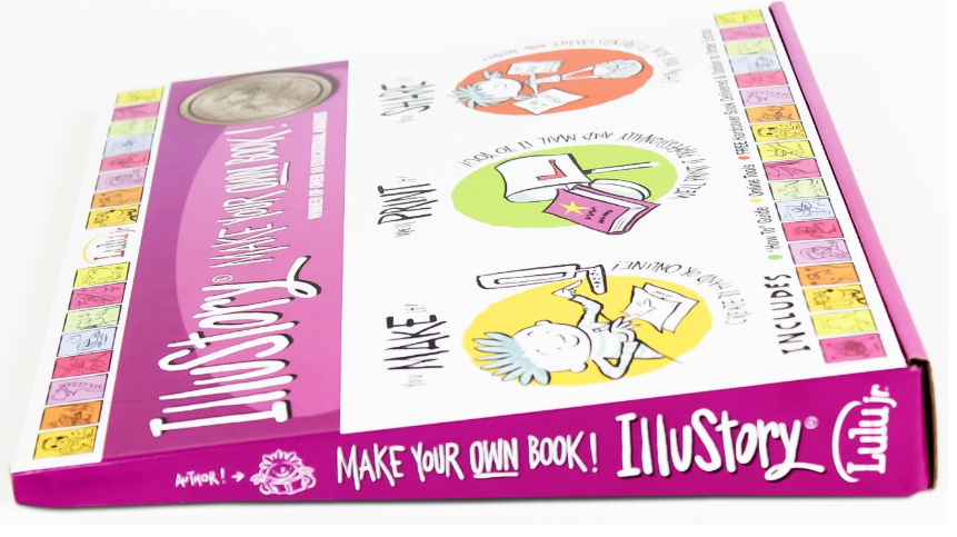 Lulu Jr Illustory Make Your Own Book Craft Kit For Ages 6 and Up New and Sealed