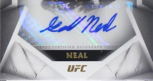 2020 Topps UFC Striking Signatures - Geoff Neal #STS-GN