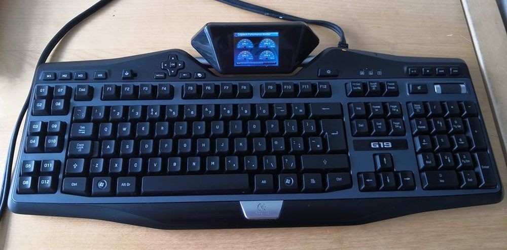 Logitech G19 Gaming Keyboard with LCD panel display | in Brislington ...