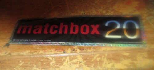 MATCHBOX 20 STICKER NEW EARLY 2000