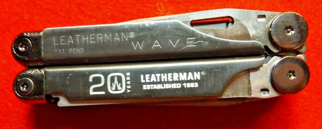 Leatherman Wave 20TH Anniversary Limited Edition Year 2002 Leatherman Wave 20TH Anniversary Limited Edition Year 2002