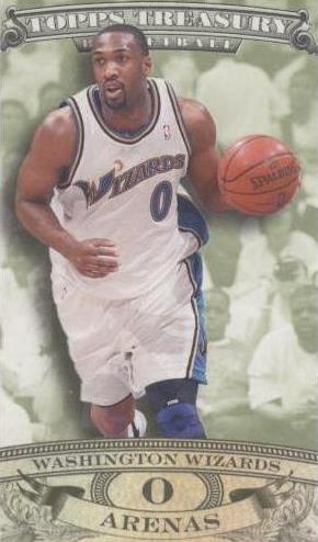 2008-09 Topps Treasury - Gilbert Arenas #ME-GA