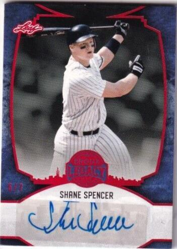 2024 Leaf a Bronx Legacy - Shane Spencer #BA-SS2