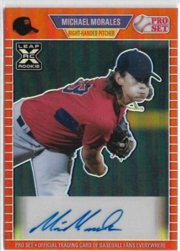 2021 Leaf Pro Set Metal - Michael Morales #PA-MM5