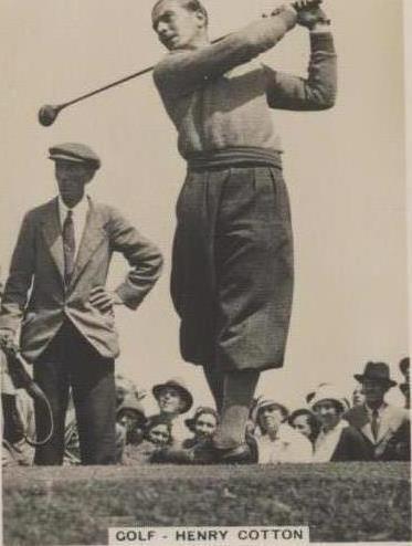 1935 Senior Service Sporting Events and Stars Golf Trading Cards