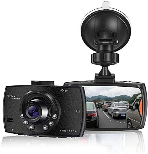 Dash Cam FHD 720P Video Telecamera per Auto, Grandangolare 120° REGISTRATORE