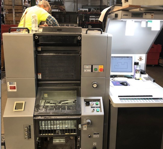 2007 Presstek Ryobi 34DI Digital Direct Printing Press.  From KirbyWest!
