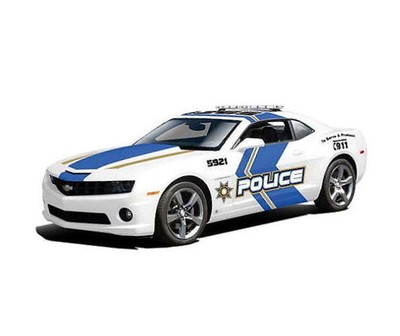 2010 Chevrolet Camaro SS/RS POLICE Car MAISTO SPECIAL EDITION Diecast 1:18 Scale