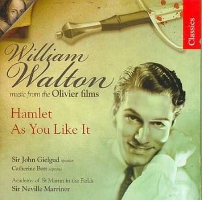Walton: Hamlet, As You Like It / Marriner, Gielgud, et al