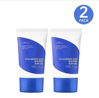 Isntree Hyaluronic Acid Watery Sun Gel SPF50 PA++++ SET 1.69 fl oz x 2EA