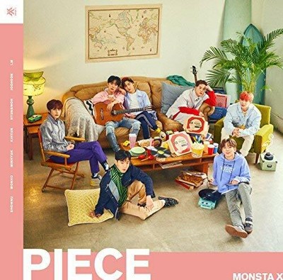 MONSTA X PIECE First Limited Edition Type A CD DVD Japan UMCE-9009 4988031271445