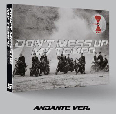 EXO KPOP Don't Mess Up My Tempo 5th Album CD+Photo book+Photo card Sealed