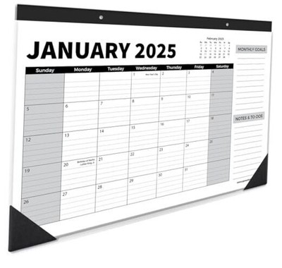  18 Month Calendar - Desk Calendar 2025-2026, Desktop Monthly Jan 2025 1 Pack