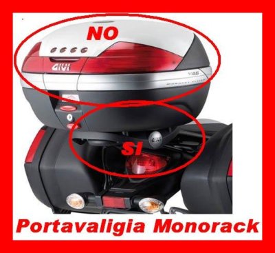 PORTAVALIGIA COMPLETO SUZUKI GLADIUS 650 09-10   SR121