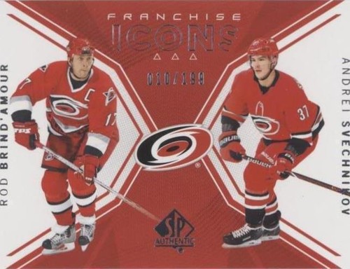 2018-19 SP Authentic - Andrei Svechnikov Rod Brind'Amour #143