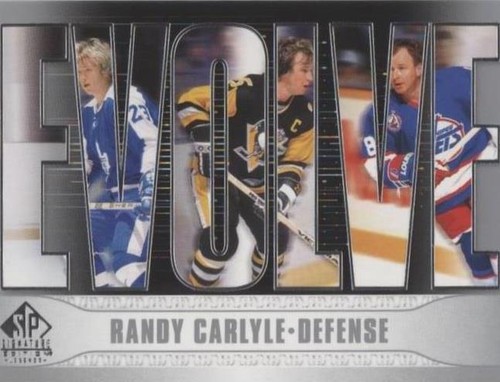 2020-21 Upper Deck SP Signature Edition Legends - Randy Carlyle #E-7