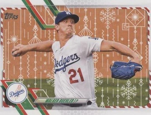 2021 Topps Holiday - Walker Buehler #HW13