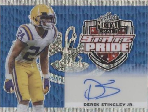 2022 Leaf Metal Draft Derek Stingley Jr. #SP-DS1
