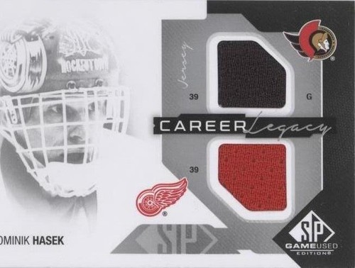 2014-15 SP Game Used - Dominik Hasek #CL-DH