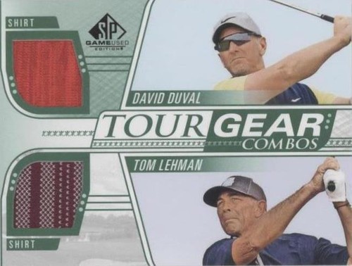 2021 SP Game Used - David Duval Tom Lehman #TG2-LD