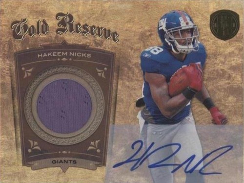 2011 Panini Gold Standard Hakeem Nicks #10