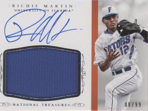 2015 Panini National Treasures College - Richie Martin #RM