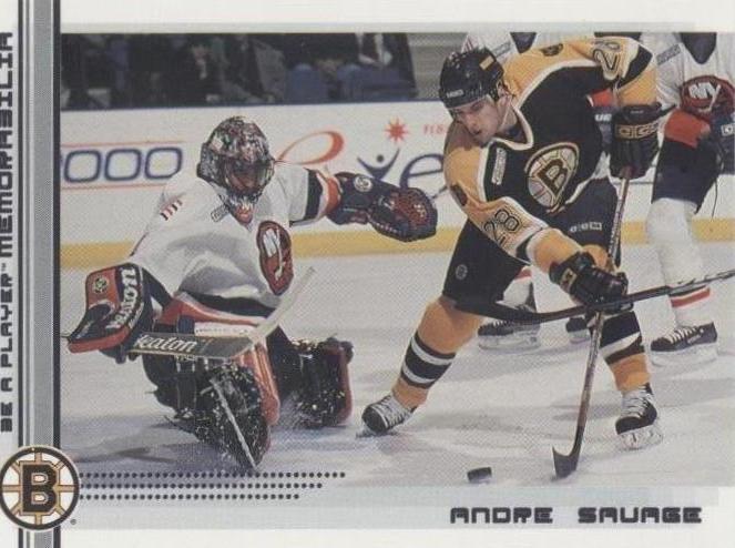 2000-01 In the Game Be A Player Memorabilia - Andre Savage #377