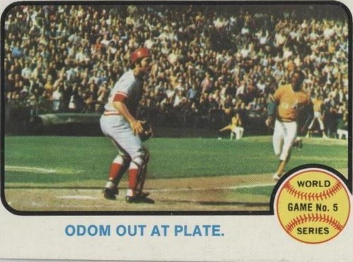 1973 Topps - Blue Moon Odom Johnny Bench #207