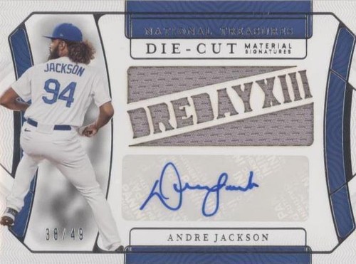 2022 Panini National Treasures - Andre Jackson #DCMS-AJ