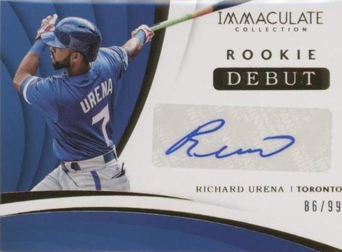 2018 Panini Immaculate Collection - Richard Urena #RDS-RU