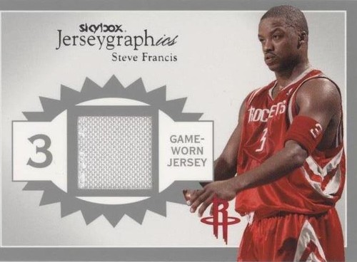 2003-04 Skybox Autographics - Steve Francis #J-SF