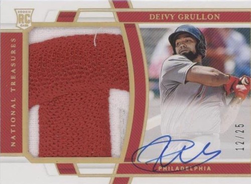 2020 Panini National Treasures - Deivy Grullon #203