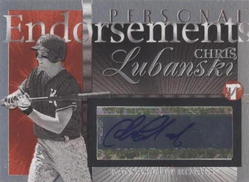 2004 Topps Pristine - Chris Lubanski #PEA-CL