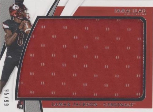 2021 Panini Immaculate Collection Collegiate Lamar Jackson #IM-LJ