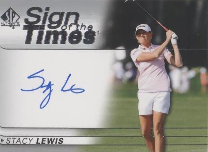 2021 SP Authentic - Stacy Lewis #SOTT-SL