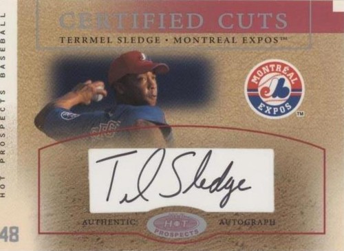 2003 Fleer Hot Prospects - Terrmel Sledge #100