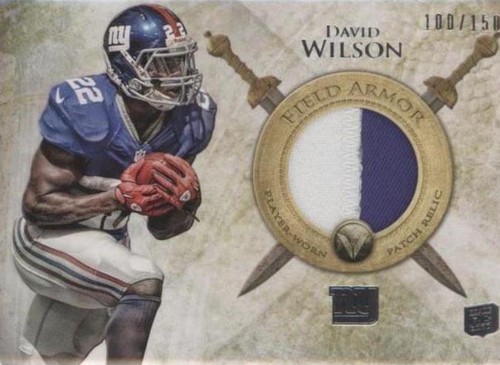 2012 Topps Valor David Wilson #FAP-DW