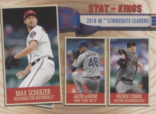 2019 Topps Big League - Jacob deGrom Max Scherzer Patrick Corbin #366