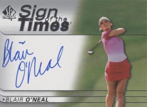 2021 SP Authentic - Blair O'Neal #SOTT-BO