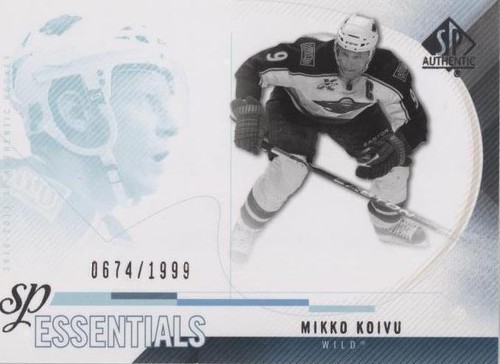 2010-11 SP Authentic - Mikko Koivu #172