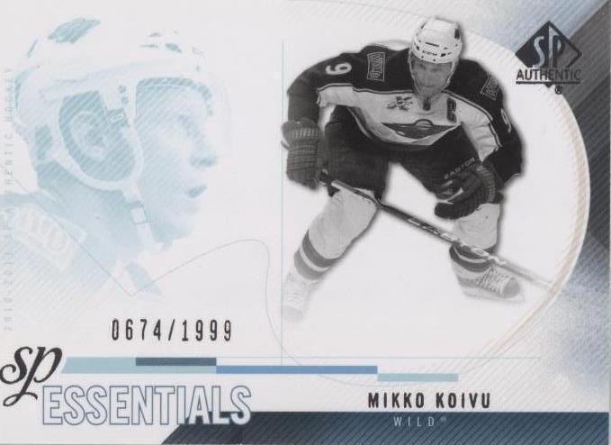 2010-11 SP Authentic - Mikko Koivu #172