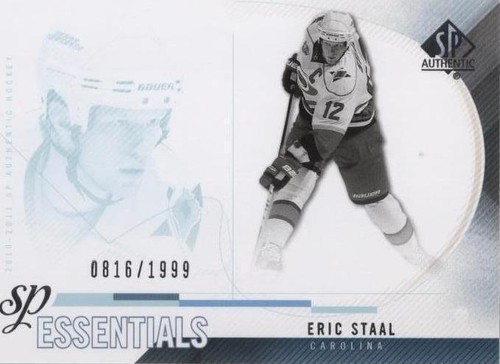 2010-11 SP Authentic - Eric Staal #179
