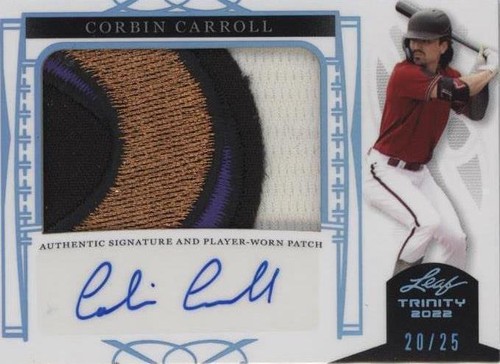 2022 Leaf Trinity - Corbin Carroll #PA-CC1