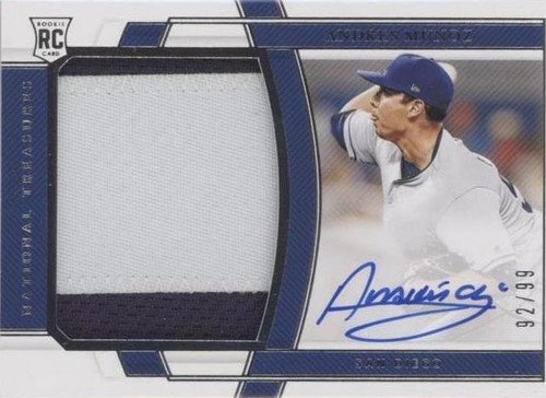 2020 Panini National Treasures - Andres Munoz #202