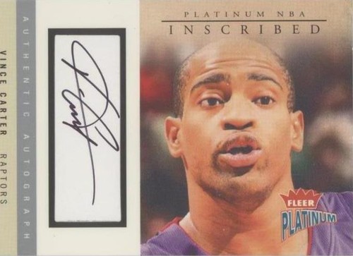 2003-04 Fleer Platinum - Vince Carter #I-VC