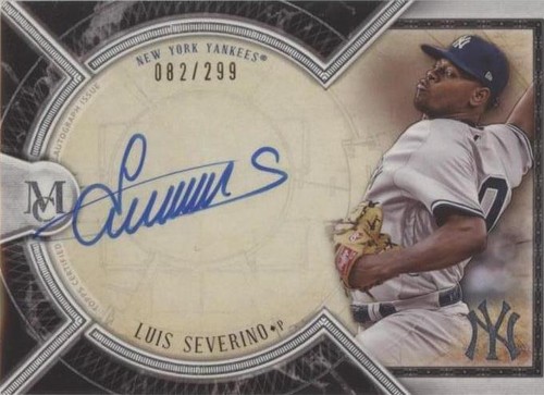 2018 Topps Museum Collection - Luis Severino #AA-LS