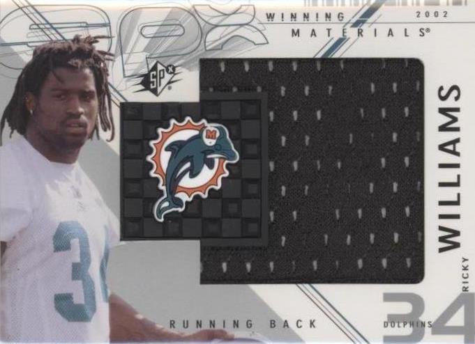 2002 SPx Ricky Williams #WM-RW