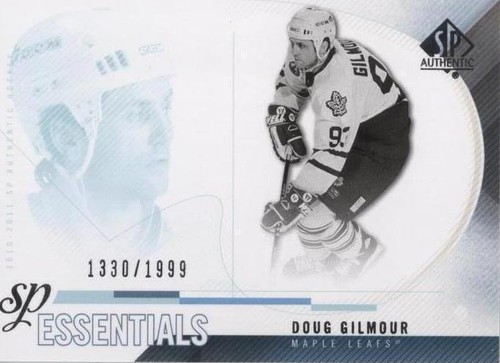 2010-11 SP Authentic - Doug Gilmour #198